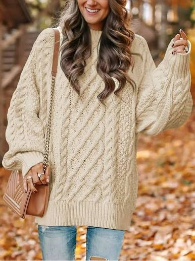 Women's Chunky Knit Sweater